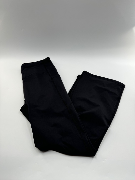 Pants - Women’s Black Wide Leg Leggings with Pockets – Size XL